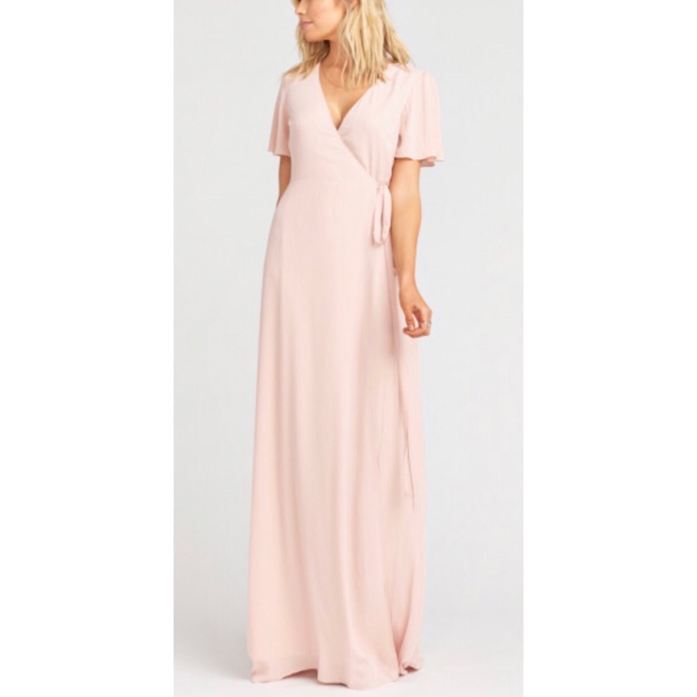 show me your mumu noelle flutter sleeve dress